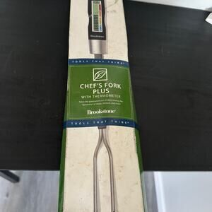 Brookstone Chef's Fork with Thermometer